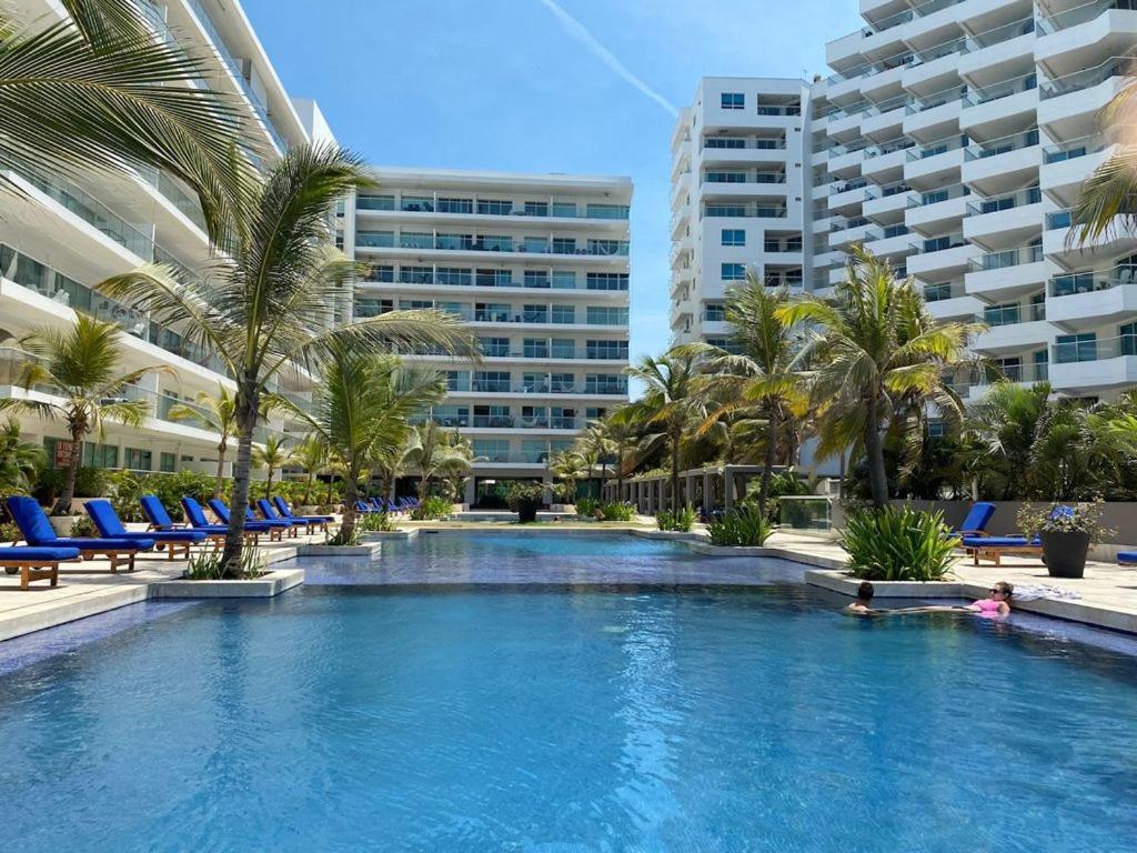 Hermoso Apartamento Con Todas Las Comodidades Acceso Directo A La Playa Morros Epic Sector La Boquilla Cumple Protocolos De Bioseguridad Cartagena Ngoại thất bức ảnh