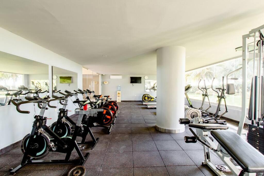 Hermoso Apartamento Con Todas Las Comodidades Acceso Directo A La Playa Morros Epic Sector La Boquilla Cumple Protocolos De Bioseguridad Cartagena Ngoại thất bức ảnh