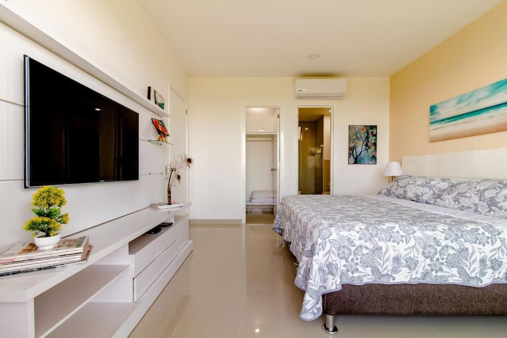 Hermoso Apartamento Con Todas Las Comodidades Acceso Directo A La Playa Morros Epic Sector La Boquilla Cumple Protocolos De Bioseguridad Cartagena Ngoại thất bức ảnh