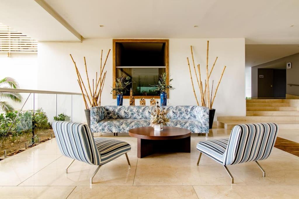 Hermoso Apartamento Con Todas Las Comodidades Acceso Directo A La Playa Morros Epic Sector La Boquilla Cumple Protocolos De Bioseguridad Cartagena Ngoại thất bức ảnh